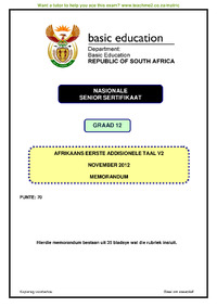 Afrikaans FAL P2 Nov 2012 Memo.pdf